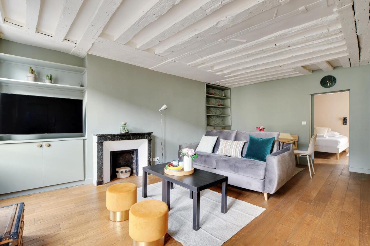 Chic Apartment -1Br-4P- Haut Marais - Republique Paris Exterior foto